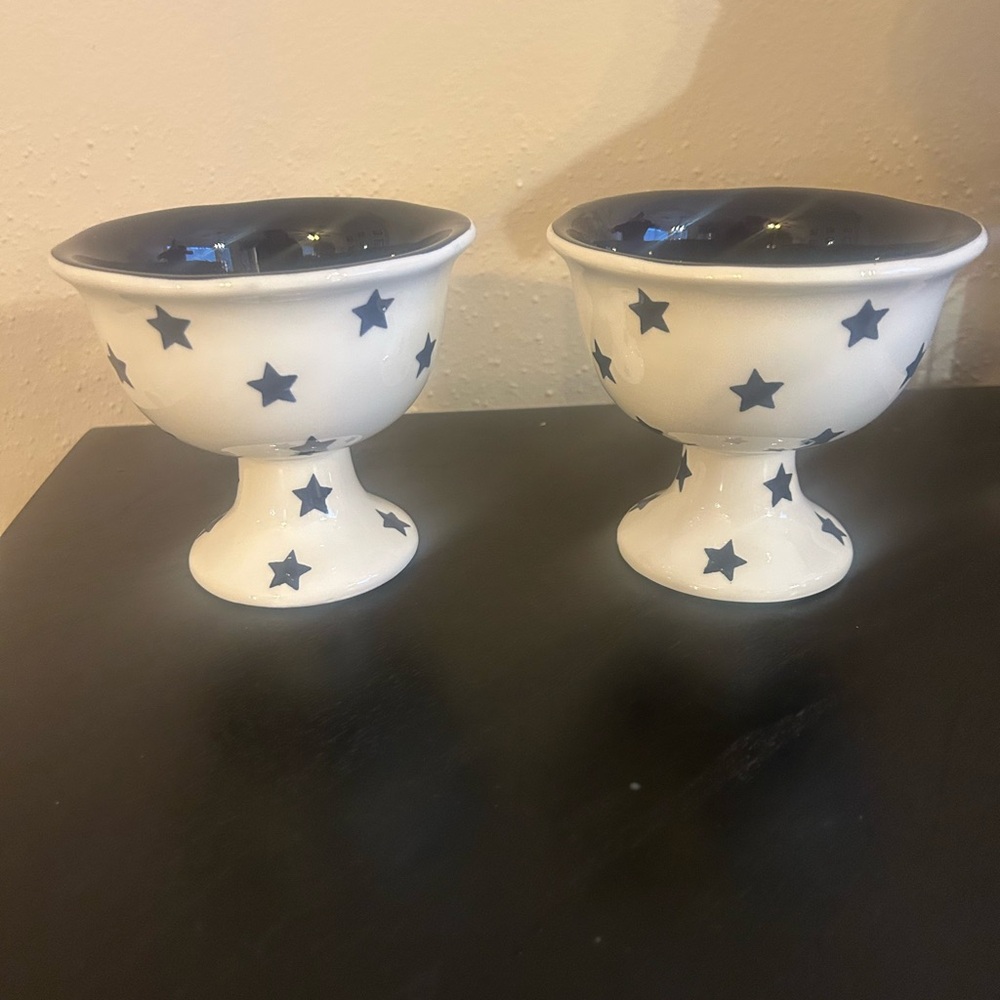 Two Patriot Bowls by Terramoto